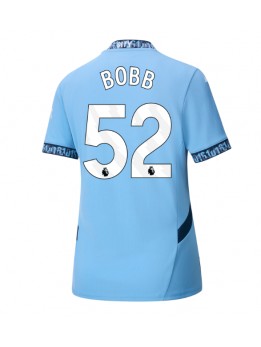 Manchester City Oscar Bobb #52 Heimtrikot für Frauen 2024-25 Kurzarm